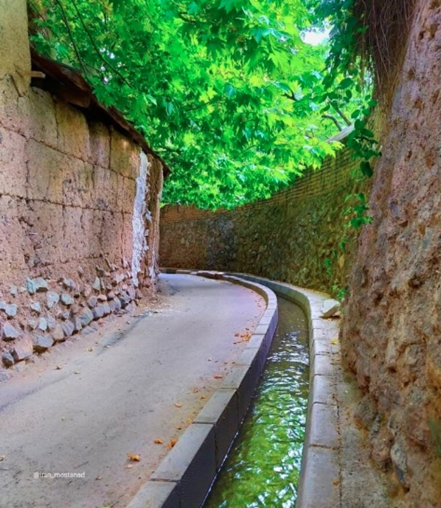 Traditional Iranian garden style