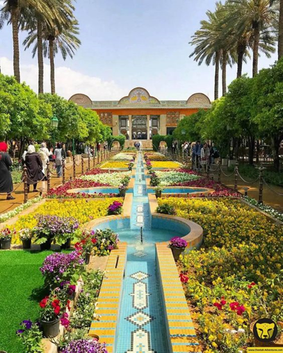 Traditional Iranian garden style